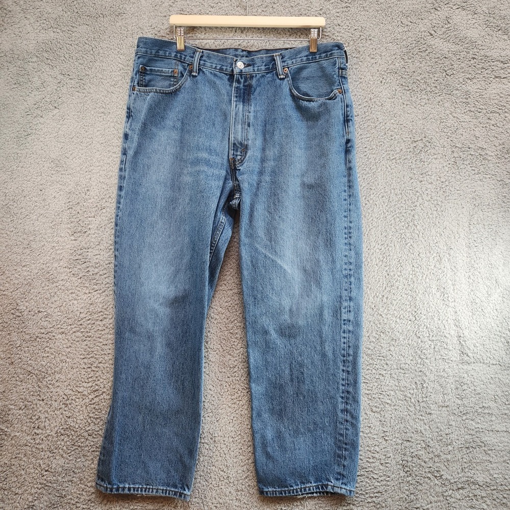 Levi's 550 Jeans Mens 40x30 (Fits 38x29) Denim Straight Leg 5 Pocket Zip Fly‎